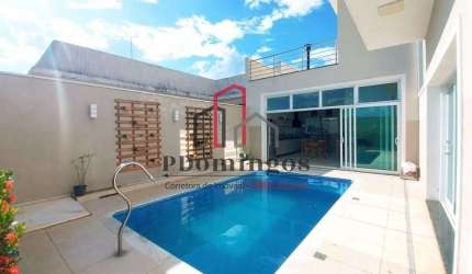 SOBRADO - 4 SUÍTES E PISCINA - RESIDENCIAL GOLDEN PARK - RESIDENCE - HORTOLÂNDIA