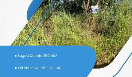 Terreno à venda no bairro Setor Lagoa Quente - Caldas Novas/GO