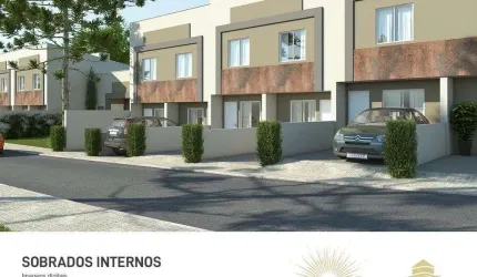 Sobrado para Venda em Curitiba, Santa Cândida, 2 dormitórios, 1 suíte, 2 banheiros, 1 vaga