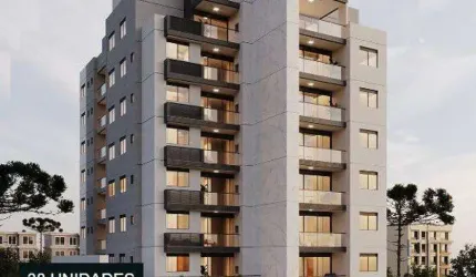 Cobertura Duplex para Venda em Curitiba, Capão Raso, 2 dormitórios, 1 suíte, 2 banheiros, 2 vagas
