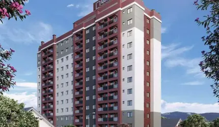 Apartamento para Venda em Pinhais, Centro, 2 dormitórios, 1 suíte, 2 banheiros, 1 vaga