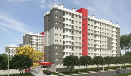 Apartamento para Venda em São José dos Pinhais, Aristocrata, 2 dormitórios, 1 banheiro, 1 vaga
