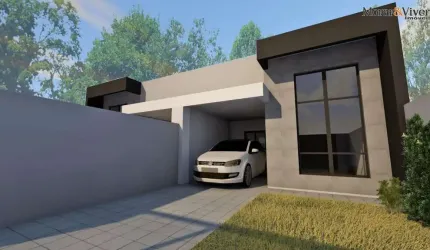 Casa para Venda em São José dos Pinhais, Cruzeiro, 3 dormitórios, 1 suíte, 2 banheiros, 2 vagas