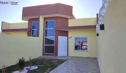 Casa para Venda em Fazenda Rio Grande, Gralha Azul, 3 dormitórios, 2 banheiros, 2 vagas