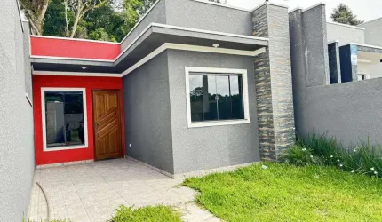 Casa para Venda em Fazenda Rio Grande, Gralha Azul, 3 dormitórios, 1 suíte, 2 banheiros, 2 vagas