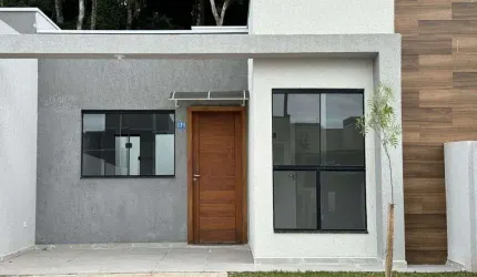 Casa para Venda em Fazenda Rio Grande, Gralha Azul, 3 dormitórios, 1 banheiro, 1 vaga