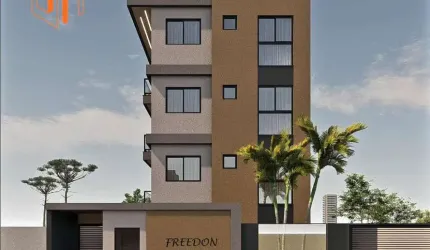 Apartamento para Venda em São José dos Pinhais, Cidade Jardim, 2 dormitórios, 1 banheiro, 2 vagas