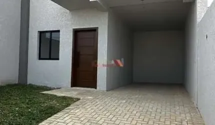 Casa com 3 quartos à venda na Rua Judite Brunato Cantador, Costeira, Araucária, 101 m2 por R$ 547.277