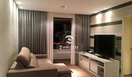 Apartamento com 2 dormitórios à venda, 82 m² por R$ 530.000,00 - Vila Valparaíso - Santo André/SP