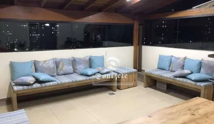 Cobertura com 3 dormitórios à venda, 137 m² por R$ 610.000,00 - Parque São Vicente - Mauá/SP