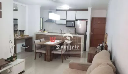 Cobertura com 3 dormitórios à venda, 170 m² por R$ 695.000,00 - Campestre - Santo André/SP