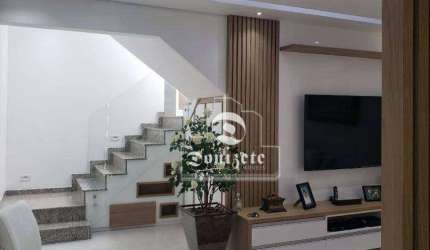 Sobrado com 3 dormitórios à venda, 140 m² por R$ 899.999,98 - Vila Pires - Santo André/SP