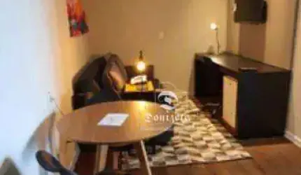 Flat com 1 dormitório à venda, 45 m² por R$ 235.000,00 - Vila Bastos - Santo André/SP
