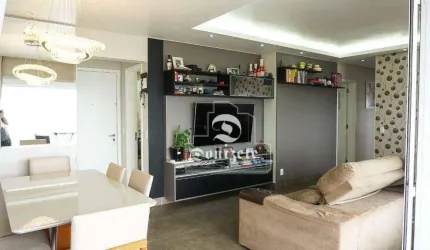 Apartamento com 3 dormitórios à venda, 107 m² por R$ 891.000,00 - Vila Homero Thon - Santo André/SP