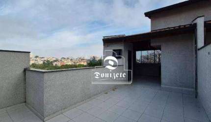 Cobertura com 2 dormitórios à venda, 90 m² por R$ 460.000,00 - Vila Assunção - Santo André/SP