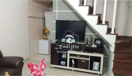 Sobrado com 3 dormitórios à venda, 160 m² por R$ 789.999,99 - Vila Curuçá - Santo André/SP
