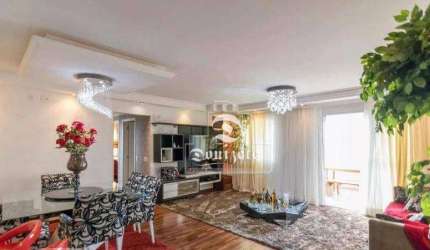 Apartamento com 3 dormitórios à venda, 115 m² por R$ 1.279.900,00 - Vila Valparaíso - Santo André/SP