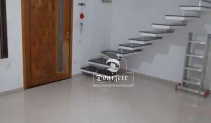 Sobrado com 3 dormitórios à venda, 171 m² por R$ 679.000,00 - Vila Palmares - Santo André/SP