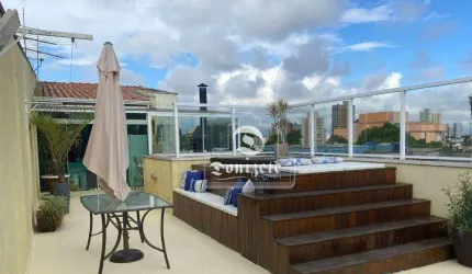 Cobertura com 3 dormitórios à venda, 145 m² por R$ 880.000,00 - Santa Maria - Santo André/SP