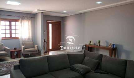 Sobrado com 4 dormitórios à venda, 404 m² por R$ 2.100.000,00 - Campestre - Santo André/SP