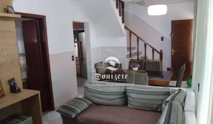 Sobrado com 3 dormitórios à venda, 87 m² por R$ 750.000,00 - Parque das Nações - Santo André/SP