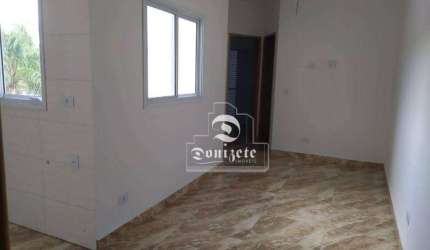 Cobertura com 2 dormitórios à venda, 90 m² por R$ 399.999,92 - Vila Gilda - Santo André/SP