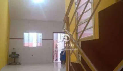 Sobrado com 3 dormitórios à venda, 110 m² por R$ 360.000,00 - Jardim Las Vegas - Santo André/SP