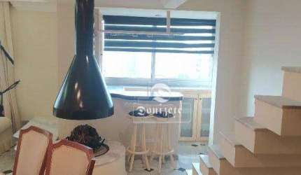 Cobertura com 2 dormitórios, 165 m² - venda por R$ 1.050.000,00 ou aluguel por R$ 4.675,00/mês - Vila Léa - Santo André/SP