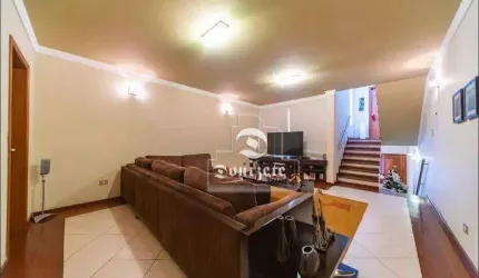 Sobrado com 5 dormitórios à venda, 312 m² por R$ 1.380.000,01 - Vila Alzira - Santo André/SP