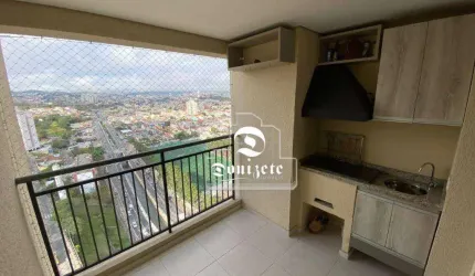 Apartamento com 3 dormitórios à venda, 90 m² por R$ 750.000,00 - Vila América - Santo André/SP