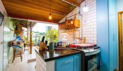 Cobertura com 2 dormitórios à venda, 95 m² por R$ 549.999,99 - Vila Bastos - Santo André/SP