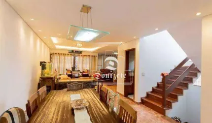Sobrado, 253 m² - venda por R$ 1.840.000,00 ou aluguel por R$ 14.291,67/mês - Campestre - Santo André/SP