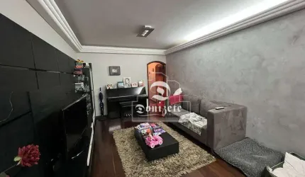 Sobrado com 3 dormitórios à venda, 220 m² por R$ 800.000,00 - Campestre - Santo André/SP