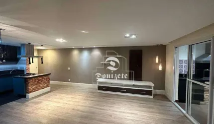 Apartamento com 3 dormitórios, 115 m² - venda por R$ 1.070.000,00 ou aluguel por R$ 8.340,75/mês - Vila Valparaíso - Santo André/SP