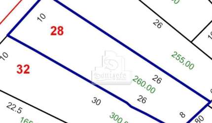 Terreno à venda, 260 m² por R$ 920.997,00 - Vila Assunção - Santo André/SP