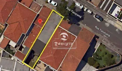 Terreno à venda, 125 m² por R$ 379.999,90 - Vila Scarpelli - Santo André/SP