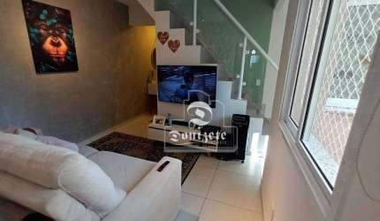Cobertura com 2 dormitórios à venda, 86 m² por R$ 415.000,00 - Vila Pires - Santo André/SP