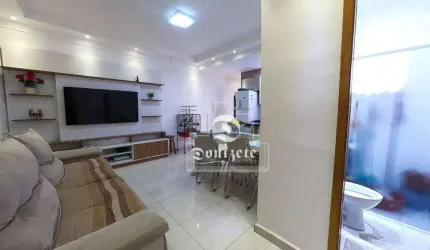 Cobertura com 2 dormitórios à venda, 105 m² por R$ 435.000,00 - Vila Scarpelli - Santo André/SP