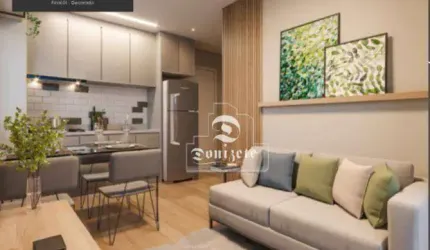 Apartamento à venda, 40 m² por R$ 329.996,00 - Vila Eldízia - Santo André/SP