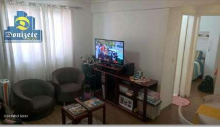 Apartamento com 2 dormitórios à venda, 48 m² por R$ 429.999,90 - Centro - Santo André/SP