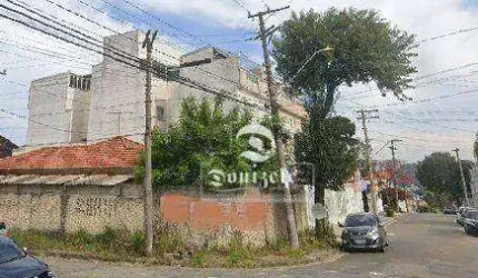 Terreno à venda, 250 m² por R$ 650.000,00 - Vila Scarpelli - Santo André/SP