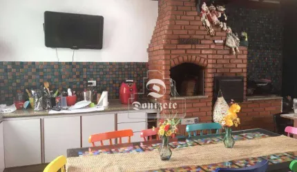 Sobrado com 3 dormitórios à venda, 133 m² por R$ 1.200.000,00 - Vila Homero Thon - Santo André/SP