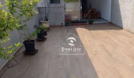 Cobertura com 3 dormitórios à venda, 168 m² por R$ 695.000,00 - Vila Alzira - Santo André/SP