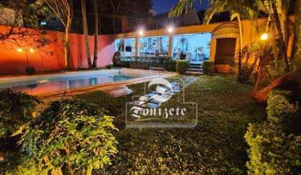 Casa, 384 m² - venda por R$ 2.648.998,00 ou aluguel por R$ 15.708,33/mês - Vila Bastos - Santo André/SP