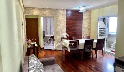 Apartamento com 3 dormitórios à venda, 98 m² por R$ 830.000,00 - Campestre - Santo André/SP