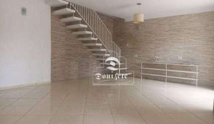 Sobrado com 4 dormitórios à venda, 171 m² por R$ 770.000,00 - Campestre - Santo André/SP