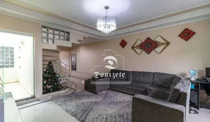 Sobrado com 4 dormitórios à venda, 243 m² por R$ 1.049.999,98 - Parque Jaçatuba - Santo André/SP