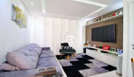 Sobrado à venda, 115 m² por R$ 549.999,98 - Campestre - Santo André/SP