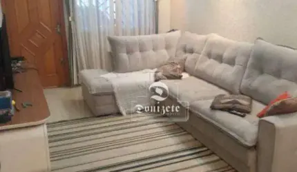 Sobrado com 3 dormitórios à venda, 109 m² por R$ 650.000,00 - Vila Homero Thon - Santo André/SP