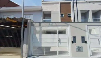 Sobrado com 3 dormitórios à venda, 122 m² por R$ 660.000,00 - Vila Homero Thon - Santo André/SP
